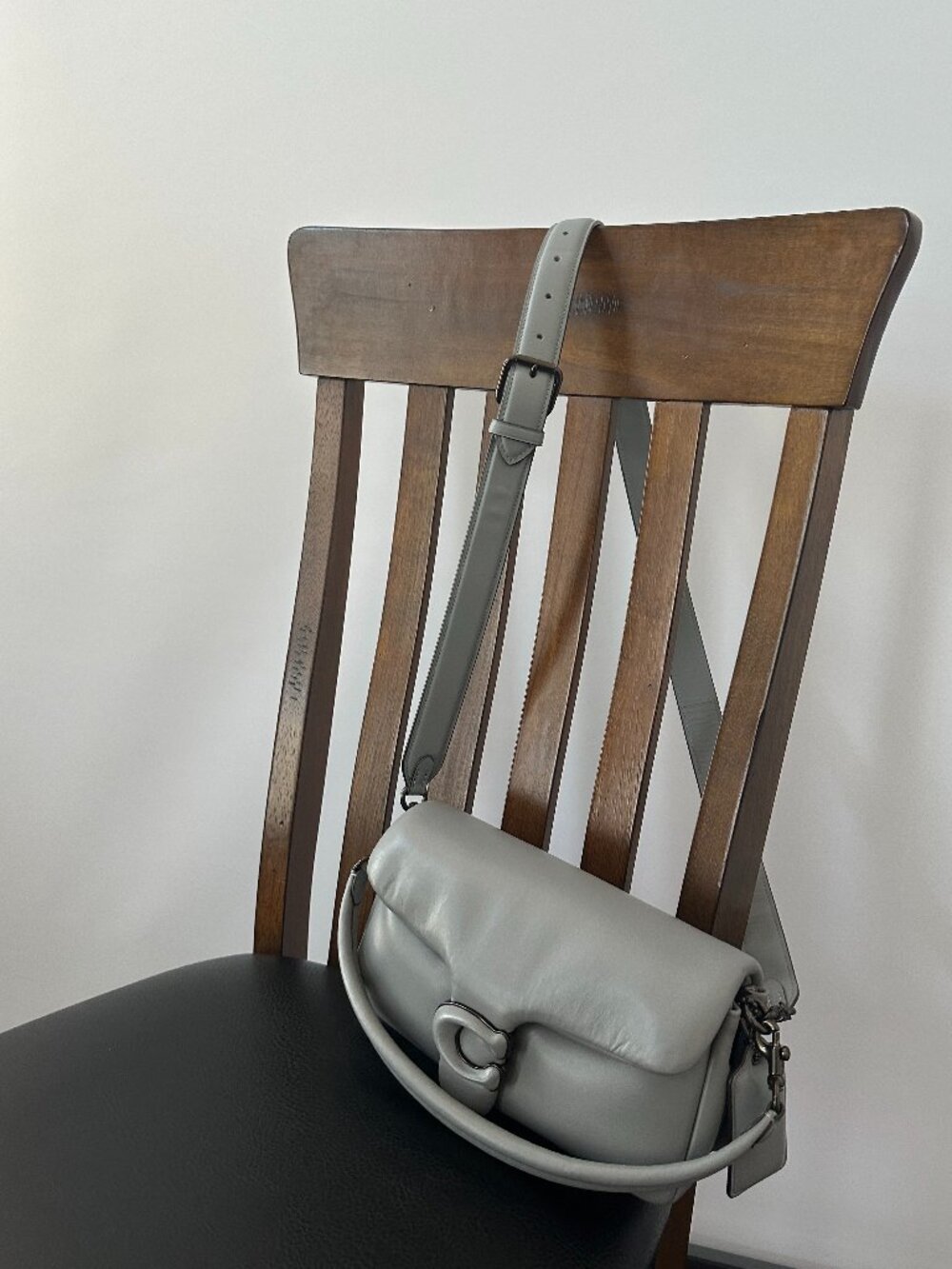 Coach Light Grey Pillow Tabby Shoulder Bag/Purse Style #L2081-C0772 - Picture 4 of 13